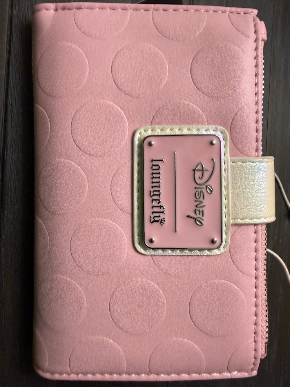 Loungefly Bow Wallet with Iridescent Bow and Rhinestones, NWT - Picture 2 of 4